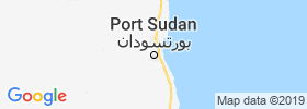 Port Sudan map